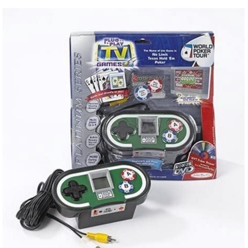 Plug and Play World Poker Tour video game